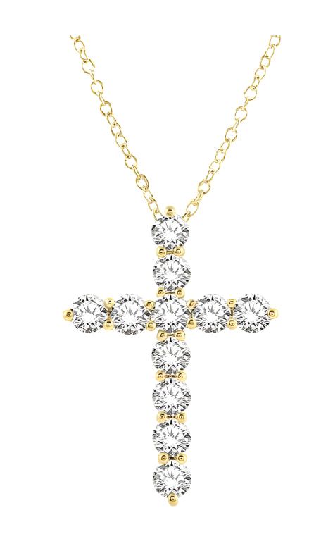 Parkplace Jewelers Cross Diamond Pendant 96450PPFGPDYG-3.00