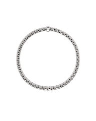Panorama 18ct Yellow Gold 0.01ct Diamond Flexible Bracelet 01M04BX_BB