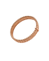 Panorama 18ct Yellow Gold 0.01ct Diamond Flexible Bracelet 01M04BX_BB