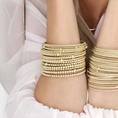 Enewton Classic Gold 3mm Bead Bangle BBANCLG3