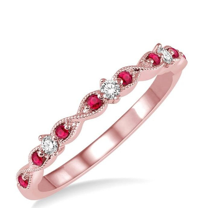 Parkplace Jewelers Gemstone & Diamond Band 46429PPFVRBPG