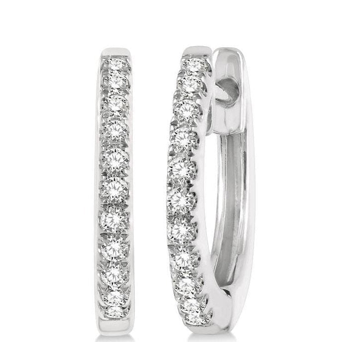 Parkplace Jewelers Petite Diamond Huggie Fashion Earrings 622C8PPFGERWG