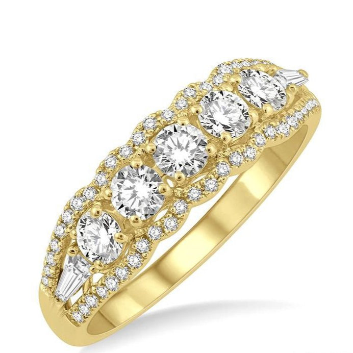 Parkplace Jewelers Round Shape 5 Stone Diamond Fashion Ring 373B2PPFGYG