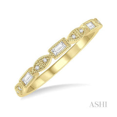 ASHI Stackable Baguette Diamond Fashion Band 33198PPFHYG