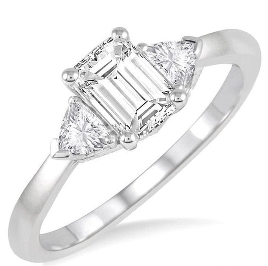 Parkplace Jewelers Emerald Shape Diamond Engagement Ring 252L2PPFHWG-LE-OC