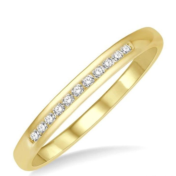 Parkplace Jewelers 11 Stone Channel Set Diamond Wedding Band 33318PPFGYG