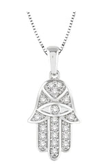 Parkplace Jewelers Hamsa Diamond Pendant 681B6PPFHPDWG