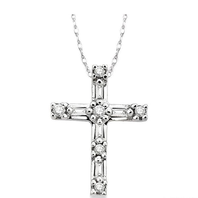 Parkplace Jewelers Cross Diamond Pendant 95208PPTXPDW