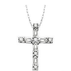 Parkplace Jewelers Cross Diamond Pendant 95208PPTXPDW