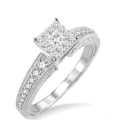 Parkplace Jewelers Princess Shape Lovebright Diamond Engagement Ring 15223PPFVWG-LE