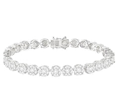 Parkplace Jewelers Lovebright Essential Diamond Tennis Bracelet 73227PPFGWG