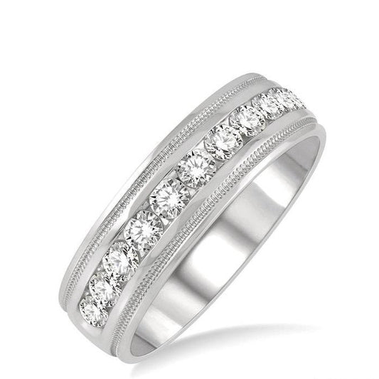 Parkplace Jewelers Channel Set Men'S Diamond Band 38611PPFGWG