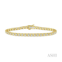 ASHI Tulip Diamond Tennis Bracelet 70243PPFGYG