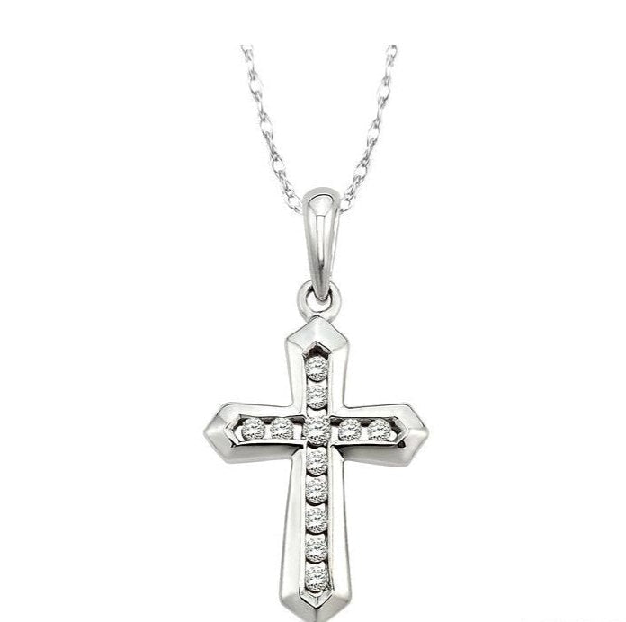 Parkplace Jewelers Cross Diamond Pendant 95318PPFXPDW