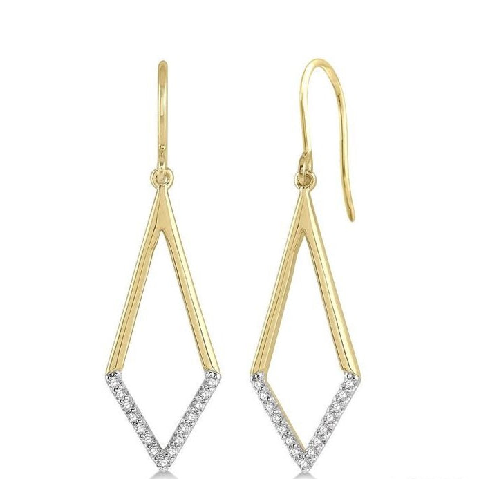 Parkplace Jewelers Geometric Diamond Fashion Earrings 68188PPTSERYG
