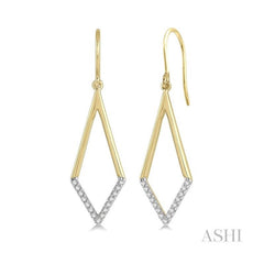ASHI Geometric Diamond Fashion Earrings 68188PPTSERYG
