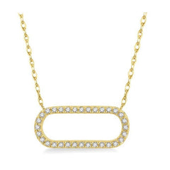 Parkplace Jewelers Paper Clip Diamond Fashion Pendant 990G0PPFHNKYG