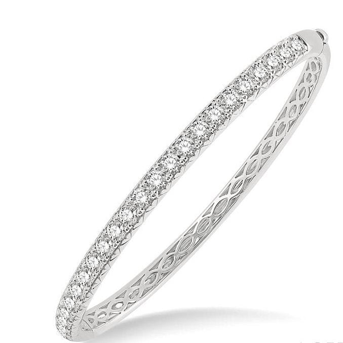 Parkplace Jewelers Stackable Diamond Bangle 79863PPFGWG-M