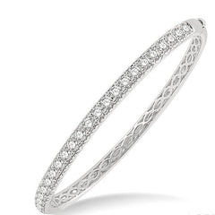 Parkplace Jewelers Stackable Diamond Bangle 79863PPFGWG-M