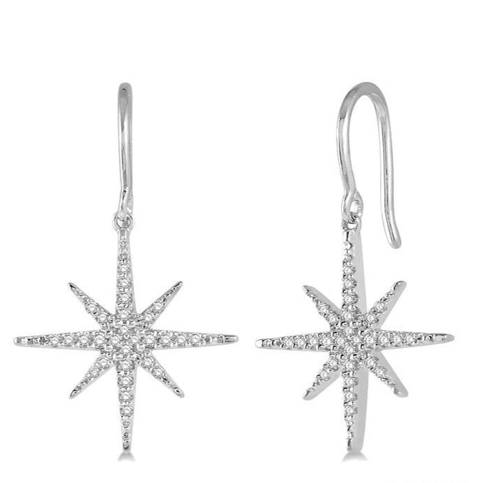Parkplace Jewelers Star Diamond Fashion Earrings 90237PPTSERWG