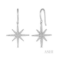 ASHI Star Diamond Fashion Earrings 90237PPTSERWG