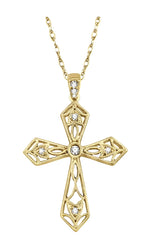 Parkplace Jewelers Cross Diamond Fashion Pendant 95589PPFXPDYG
