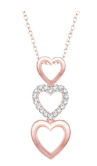 Parkplace Jewelers Heart Shape Diamond Fashion Pendant 93909PPTSPDPG