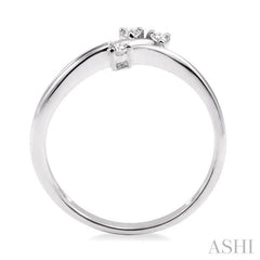 ASHI 3 Stone Diamond Fashion Ring 10758PPTXWG