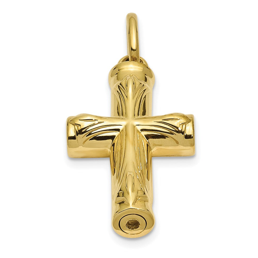 Sentimental Expressions 10K Cross Ash Holder Pendant 10YQSX420