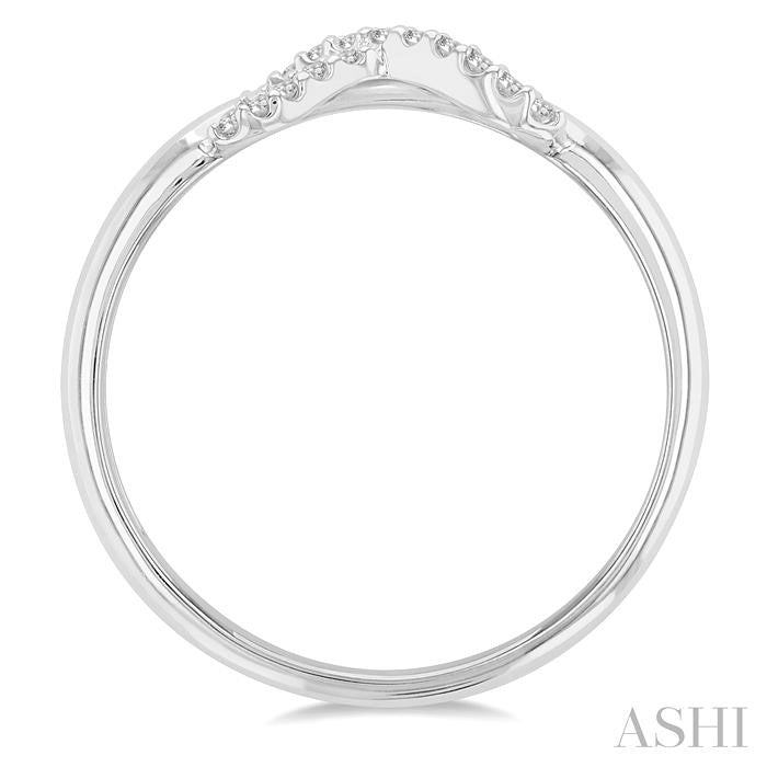 ASHI Infinity Cross Petite Diamond Fashion Ring 11148PPTSWG