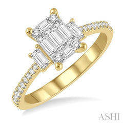 ASHI Fusion Diamond Ring 111E3PPFGYW