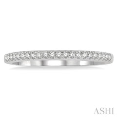 ASHI Diamond Wedding Band 112A8PPFVWG-WB