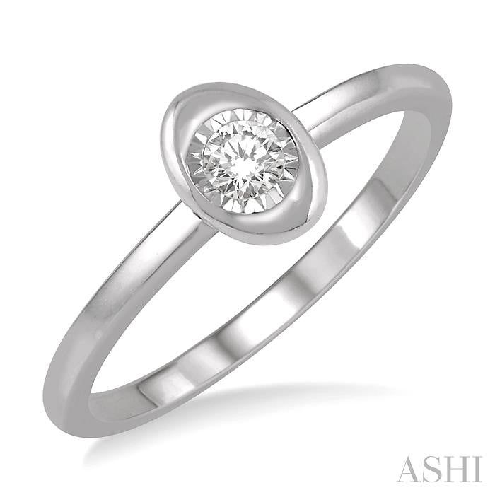 ASHI Stackable Oval Shape Diamond Promise Ring 11429PPTXWG