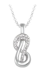 Parkplace Jewelers Silver Diamond Fashion Pendant 86739PPSSSLPD