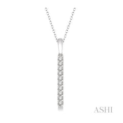 ASHI Vertical Bar Diamond Pendant 90197PPFHPDWG