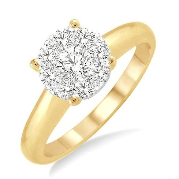Parkplace Jewelers Round Shape Lovebright Essential Diamond Ring 36908PPFHYG