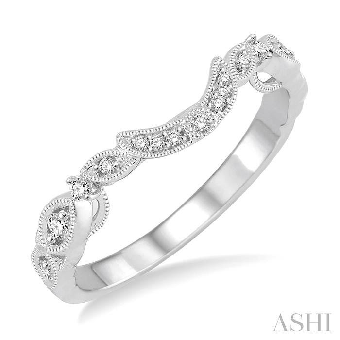 ASHI Diamond Wedding Band 140A8PPFGWG-WB