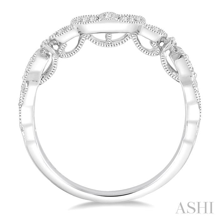 ASHI Diamond Wedding Band 140A8PPFGWG-WB