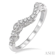 ASHI Diamond Wedding Band 141A7PPFVWG-WB