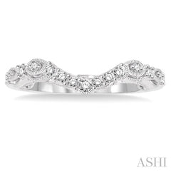 ASHI Diamond Wedding Band 141A7PPFVWG-WB