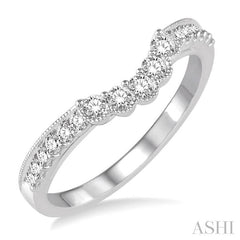 ASHI Diamond Wedding Band 142A5PPFVWG-WB