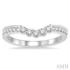 ASHI Diamond Wedding Band 142A5PPFVWG-WB
