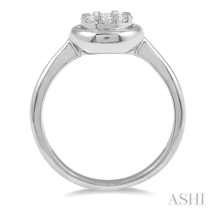 ASHI Round Shape Lovebright Essential Diamond Ring 142D5PPFVWG