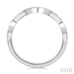 ASHI Stackable Diamond Wedding Band 142G8PPFGWG-WB