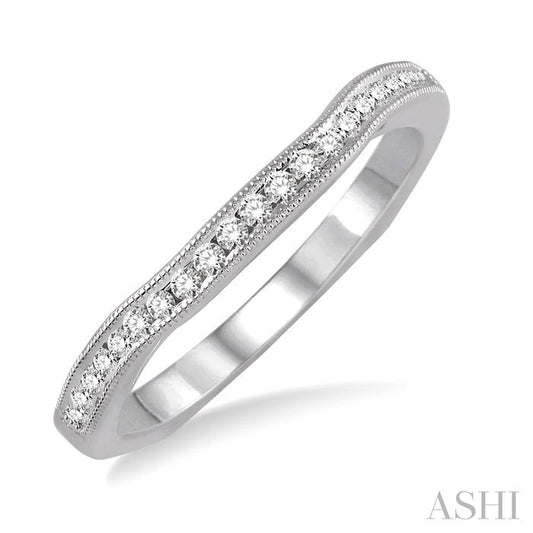 ASHI Diamond Wedding Band 14617PPFVWG-WB