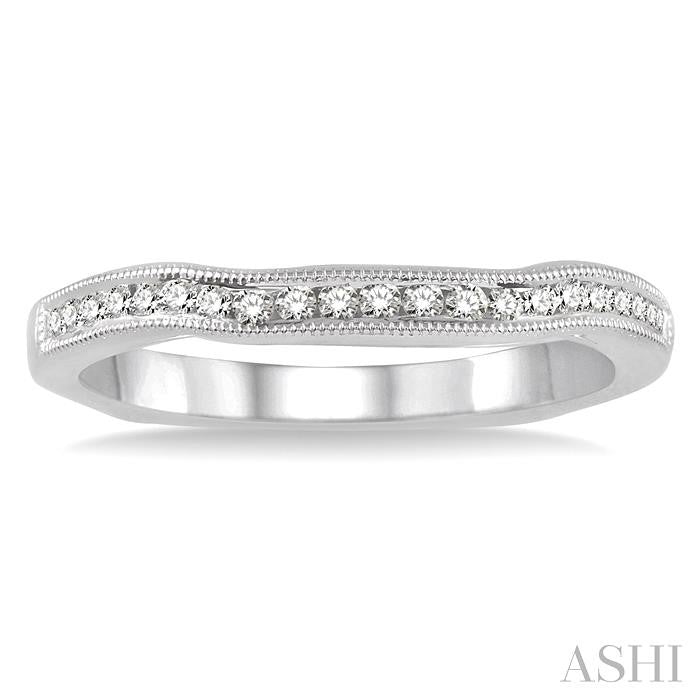 ASHI Diamond Wedding Band 14617PPFVWG-WB