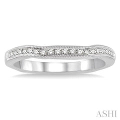 ASHI Diamond Wedding Band 14617PPFVWG-WB