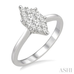 ASHI Marquise Shape Lovebright Essential Diamond Ring 147C5PPFVWG