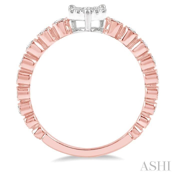 ASHI Pear Shape Lovebright Diamond Ring 147D5PPFGPW