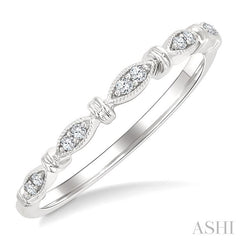 ASHI Stackable Diamond Wedding Band 149G9PPFGWG-WB